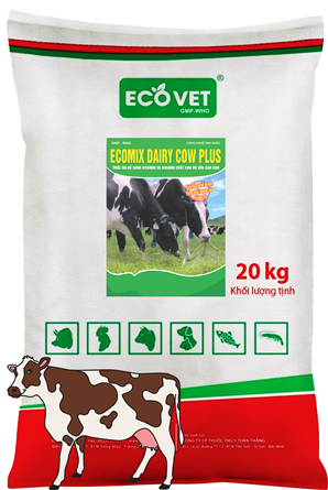 Ecomix Dairy Cow Plus - Vitamin and mineral supplement for high yielding dairy cows.